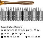 ست پیچ گوشتی کیف چرمی 25PCS - Image 4