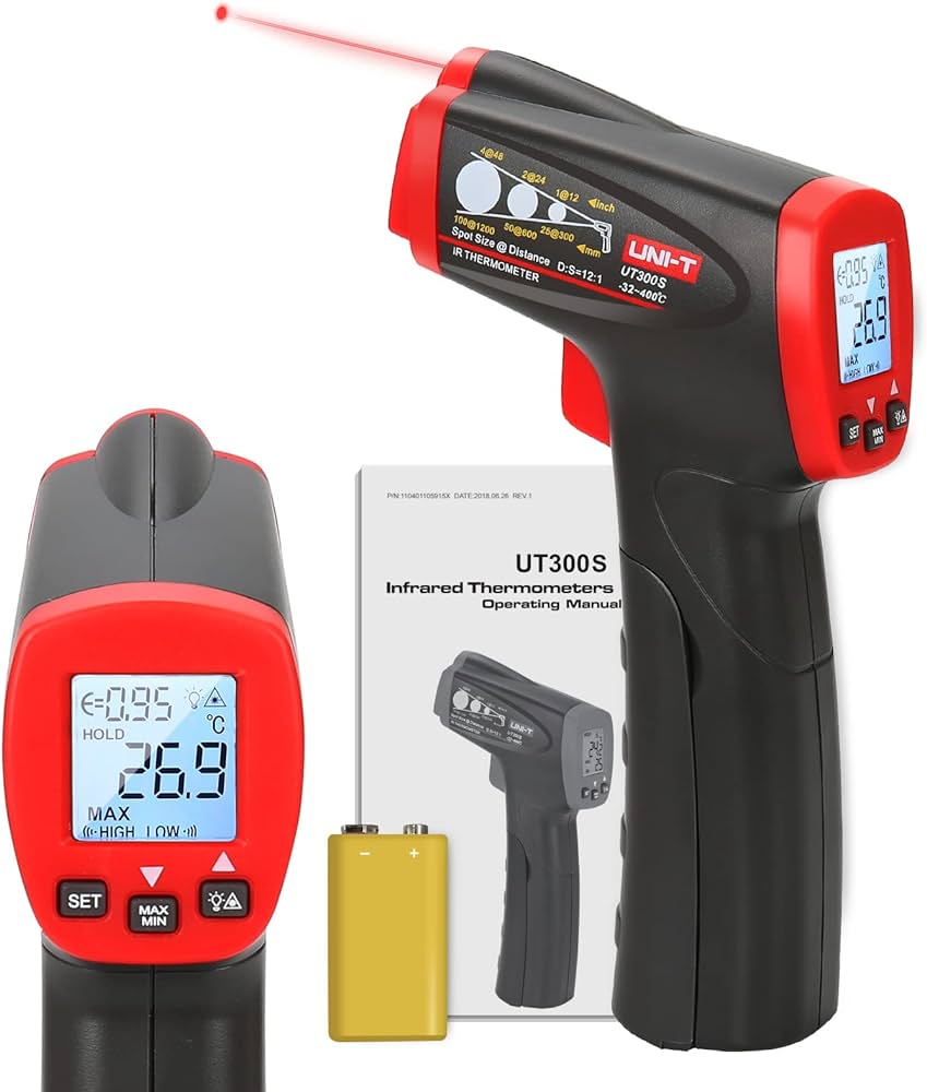 ترمومتر لیزری 400 درجه UNI-T UT300S