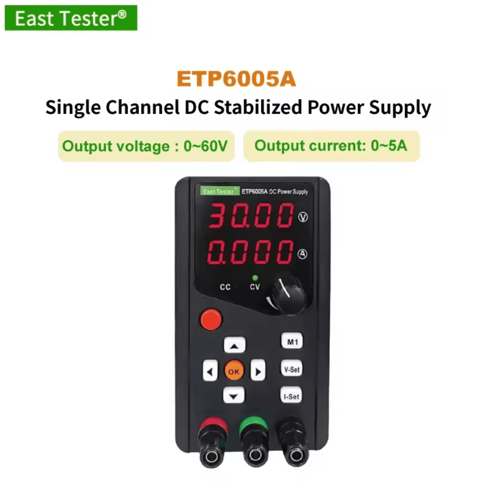 منبع تغذیه ایست تستر (EAST TESTER) ETP6005A