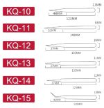 پنس سر کج KQ15 - Image 2