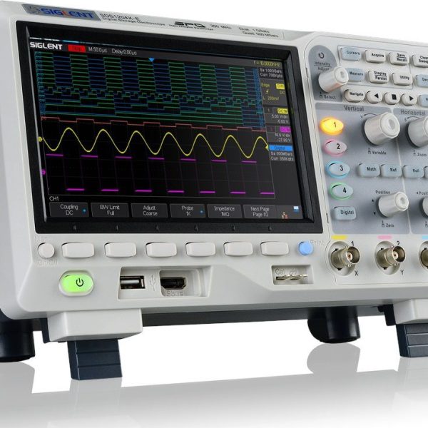 اسیلوسکوپ رومیزی SDS1104X-E سیگلنت 100 مگاهرتز 4 کانال با نرخ نمونه برداری 1GSa/s