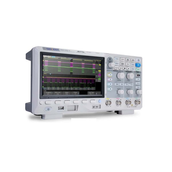 اسیلوسکوپ رومیزی SDS1104X-U سیگلنت 100 مگاهرتز 4 کانال با نرخ نمونه برداری 1GSa/s