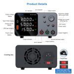 منبع تغذیه وانپتک (WANPTEK) TPS3010 - تصویر 5