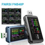 تستر فست شارژ USB با نمایشگر ولتاژ و جریان افنیرسی (FNIRSI) FNB48P - Image 2