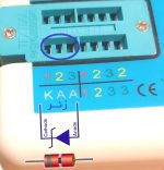 تستر قطعات الکترونیکی افنیرسی مدل LCR-T7 - Image 4